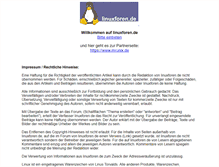 Tablet Screenshot of linuxforen.de